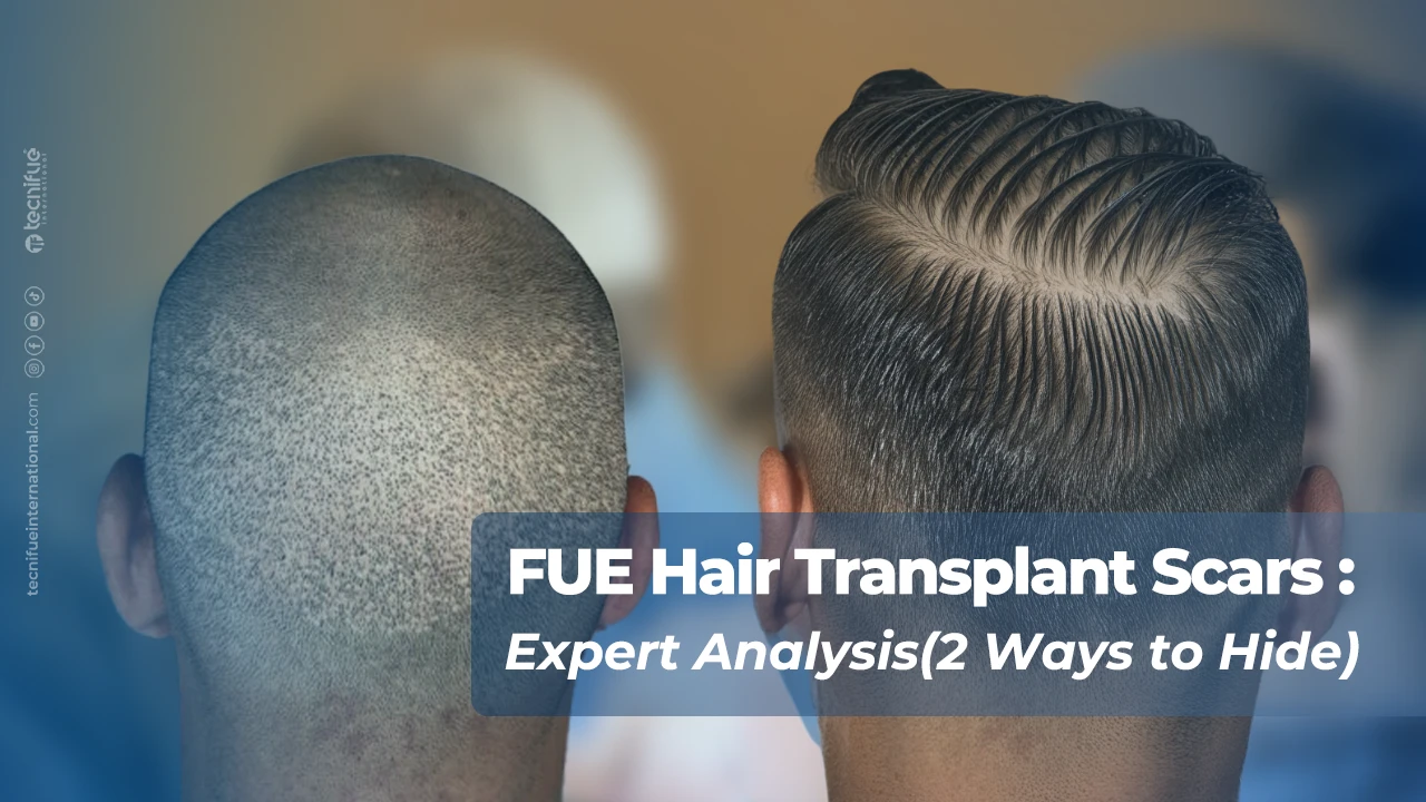 FUE Hair Transplant Scar Blog Cover Blog Tecnifue International