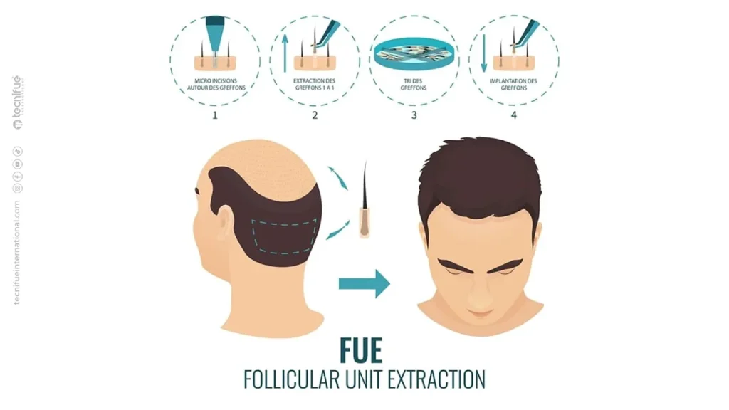 Greffe de Cheveux FUE Turquie