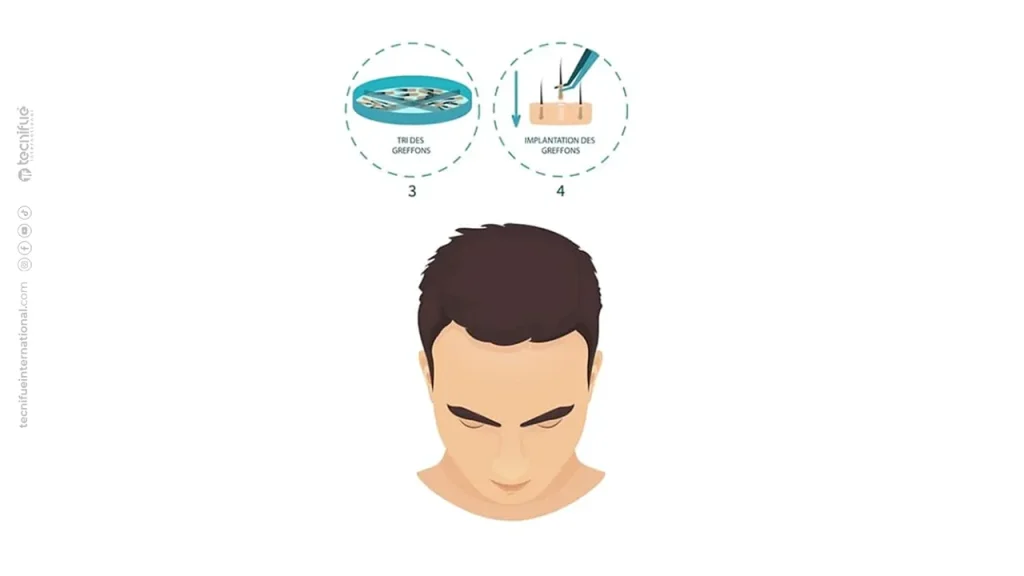 Implantation FUE Saphir