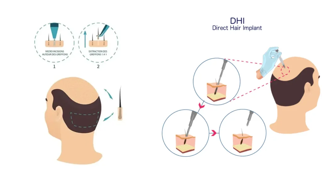 Greffe de Cheveux DHI en Turquie