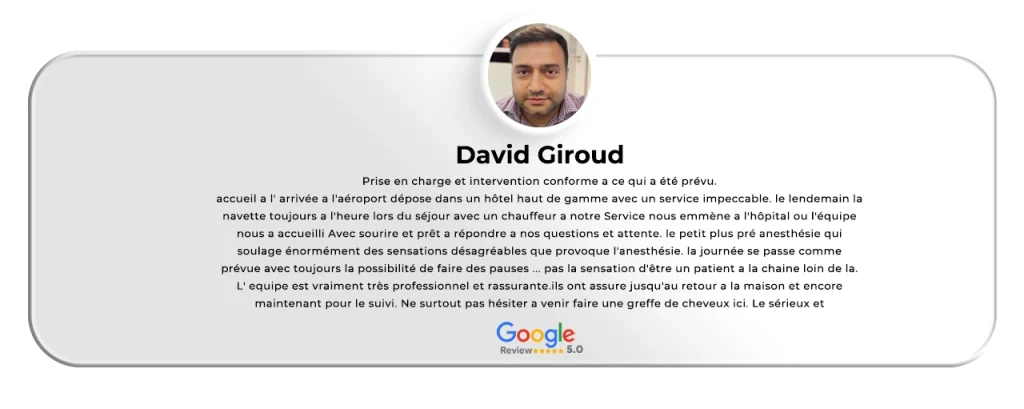Avis des patients 