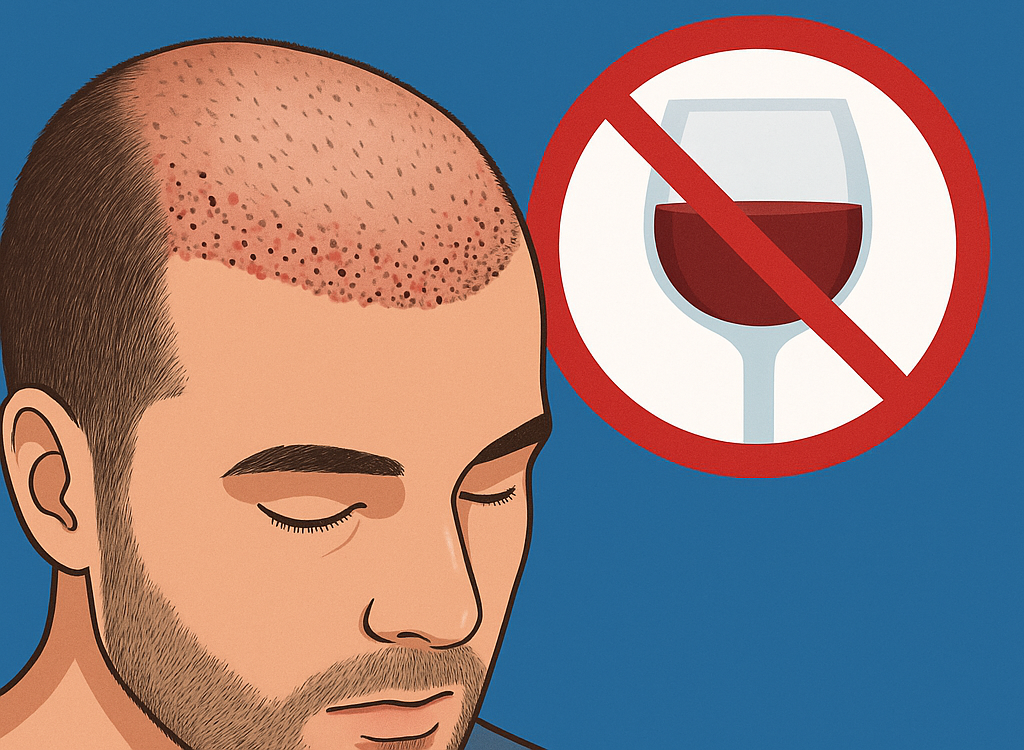 Alcool après greffe de cheveux risques et cicatrisation