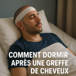 Comment dormir après greffe de cheveux