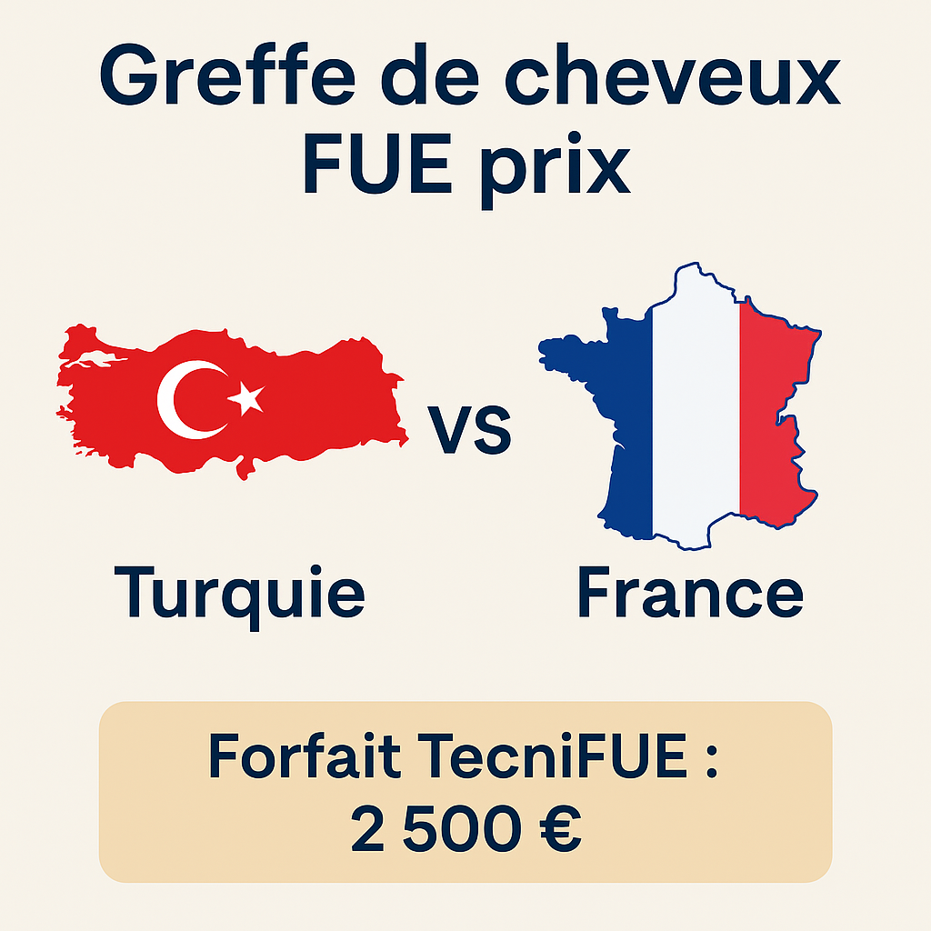 Greffe de Cheveux FUE Prix