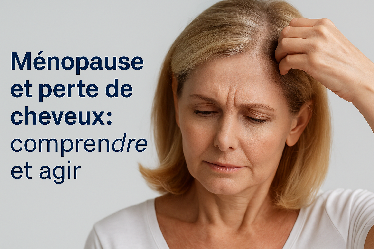 Ménopause et perte de cheveux