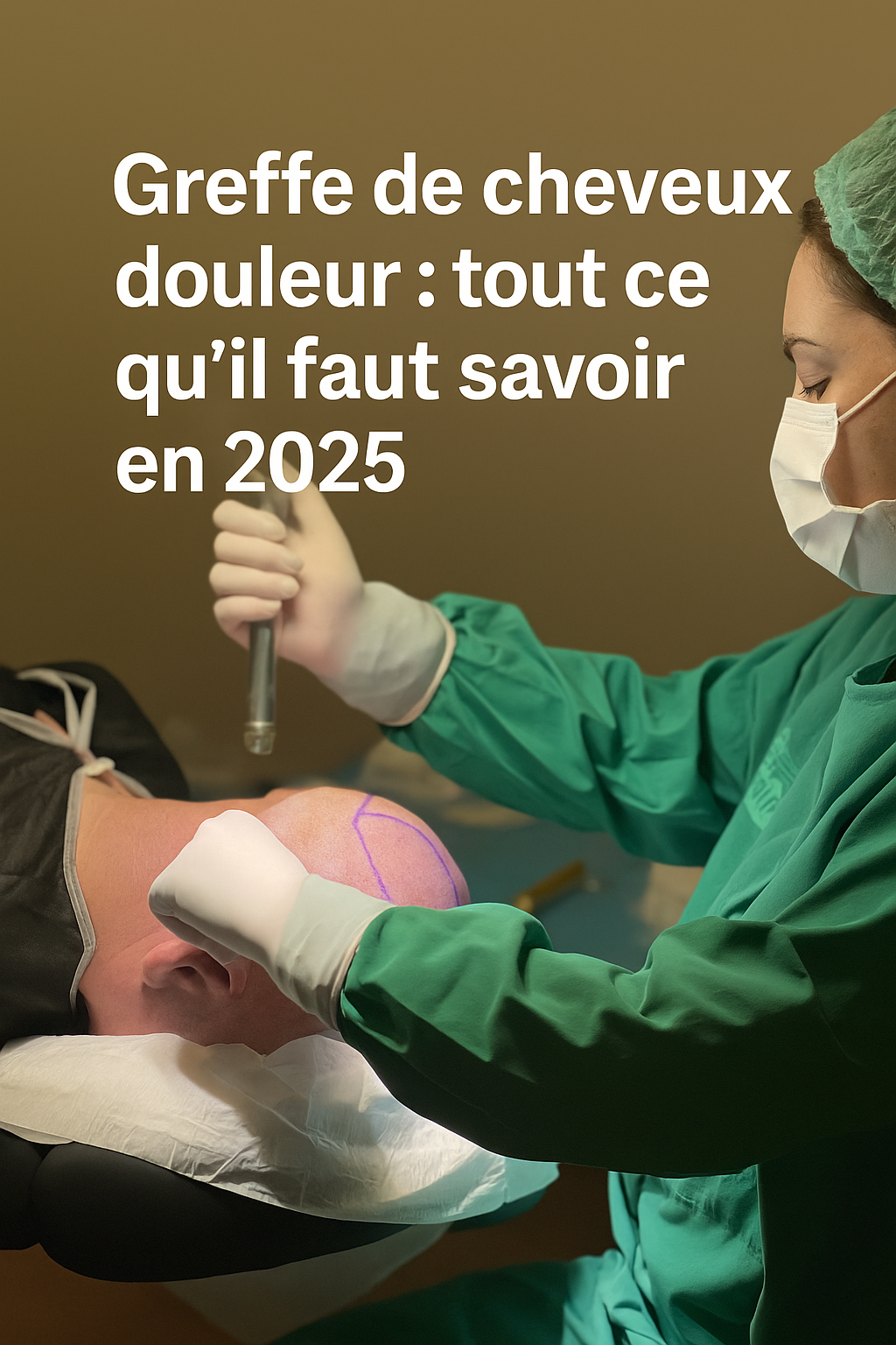 Greffe de cheveux douleur tout ce qu’il faut savoir en 2025