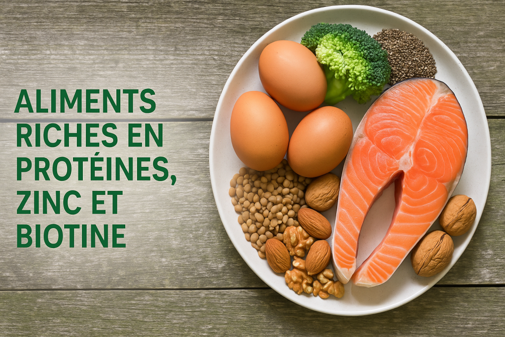 alimentation creatine cheveux