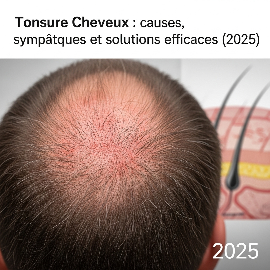 Couverture Tonsure Cheveux