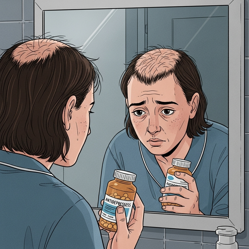 Antidépresseurs et Greffe de Cheveux