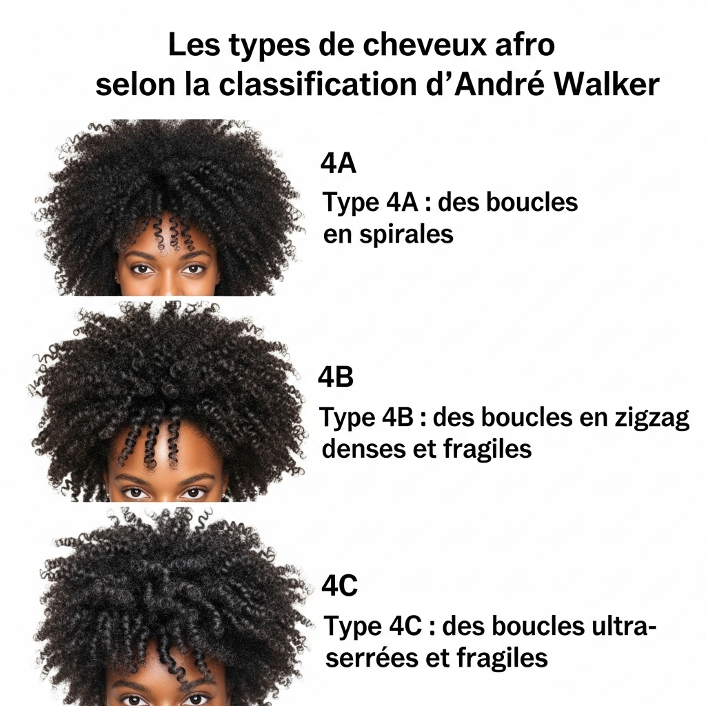 Types de cheveux Afro