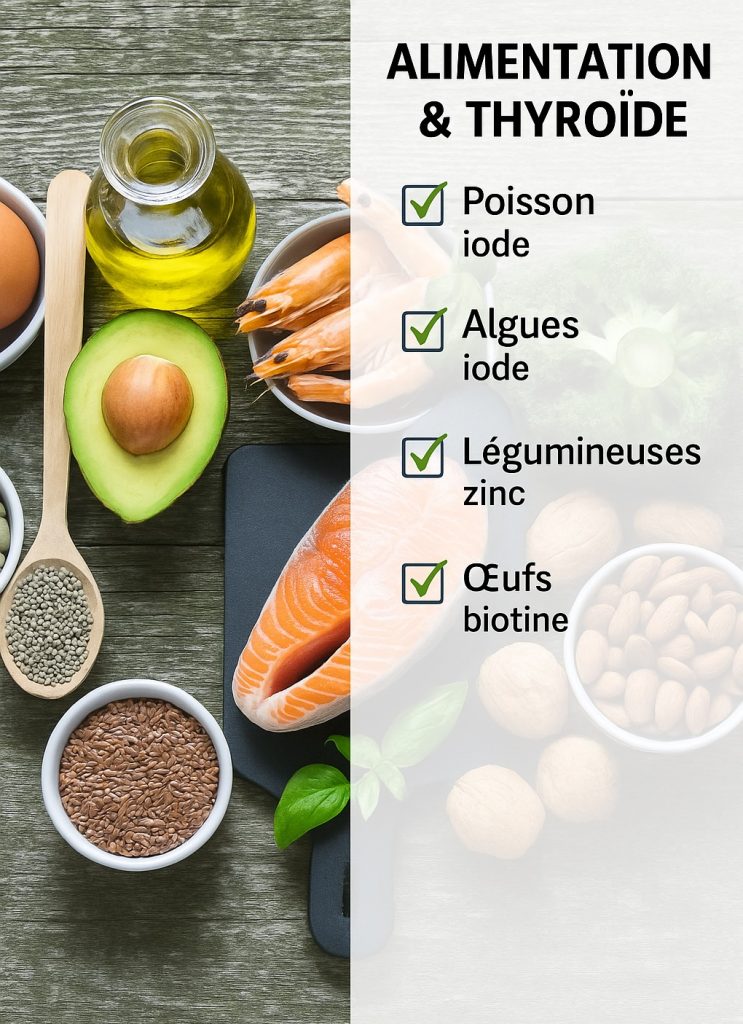 alimentation thyroide perte cheveux