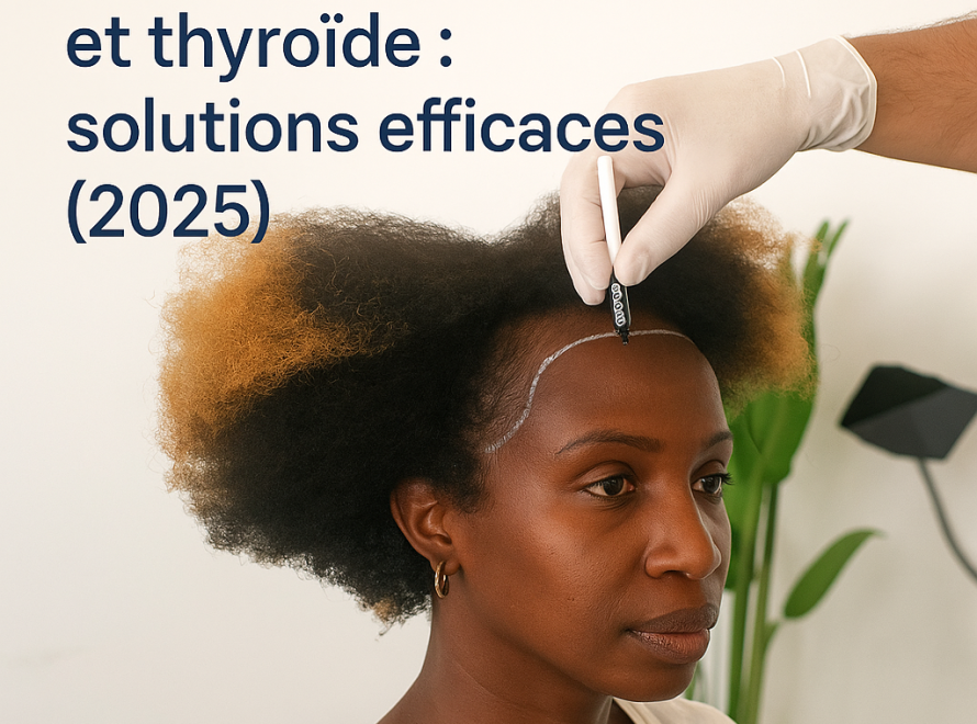 perte de cheveux et thyroide greffe femme