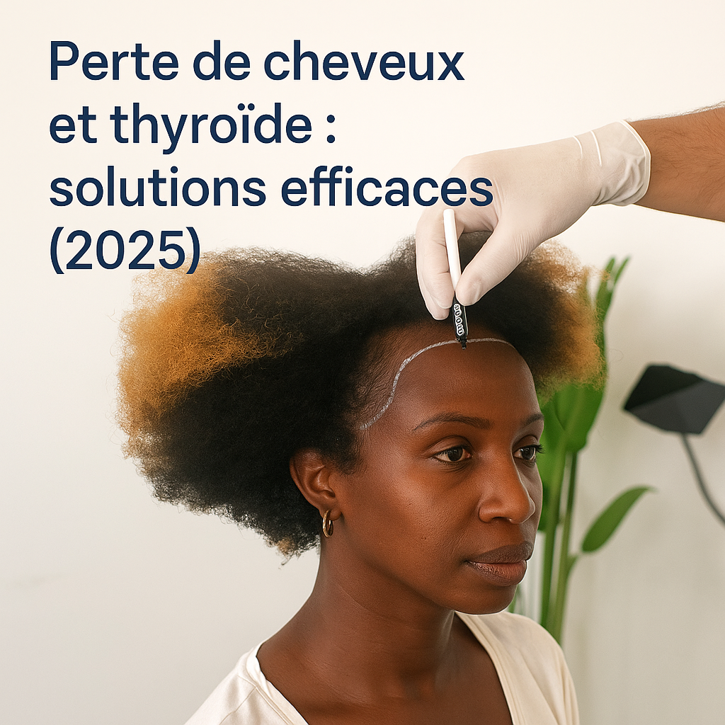 perte de cheveux et thyroide greffe femme
