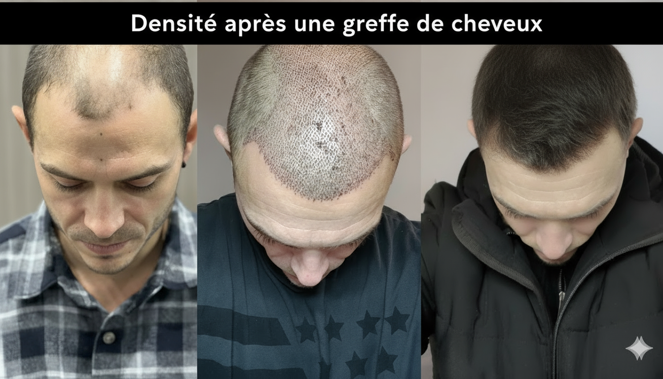 Densité après une greffe de cheveux cover