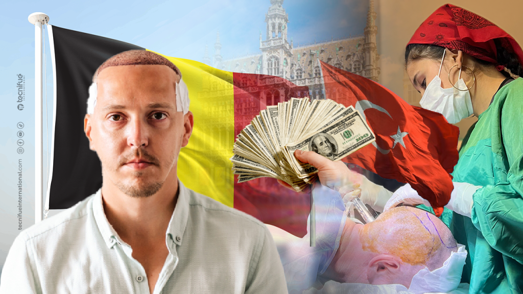 Greffe de cheveux Turquie vs Belgique
