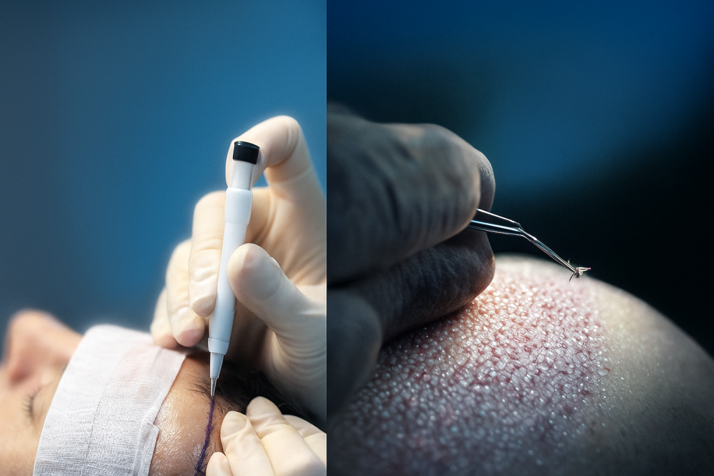 Greffe de Cheveux FUE ou DHI