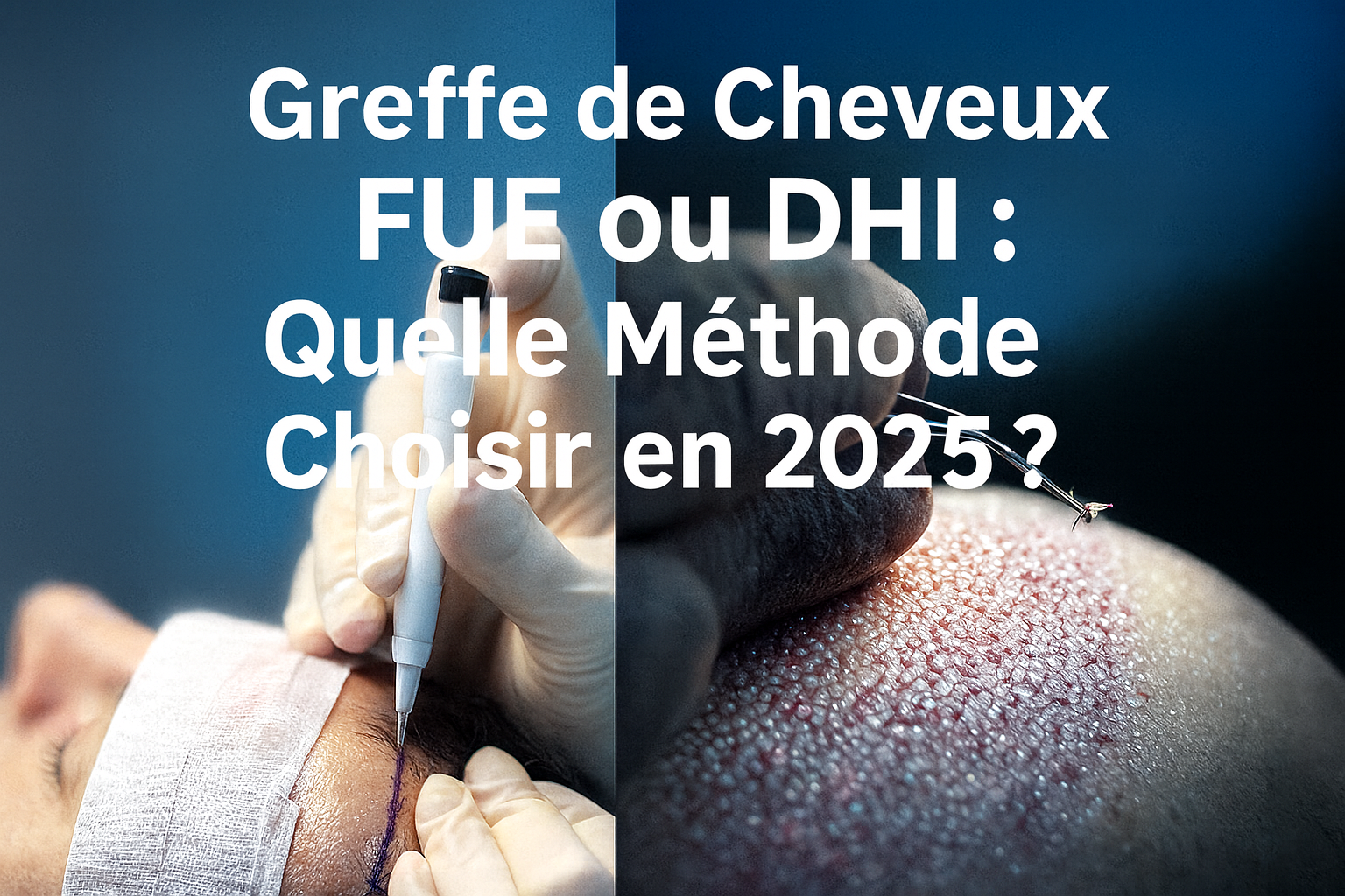 Greffe de Cheveux FUE ou DHI cover