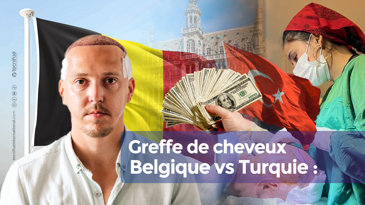 Greffe de cheveux Turquie vs Belgique Cover