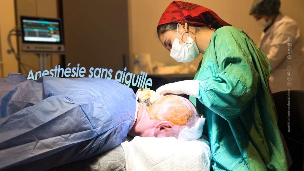 Anesthésie sans aiguille 