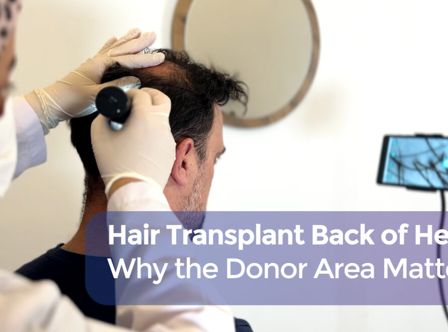 hair transplant back of head cover