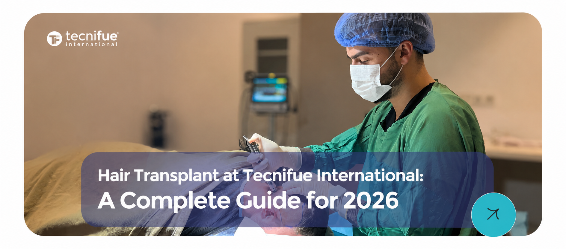 Hair transplant at TecniFUE International Cover