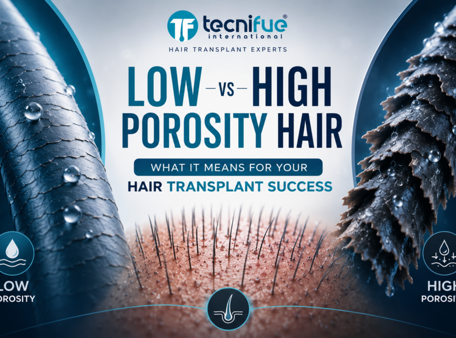Low vs High Porosity Hair cover