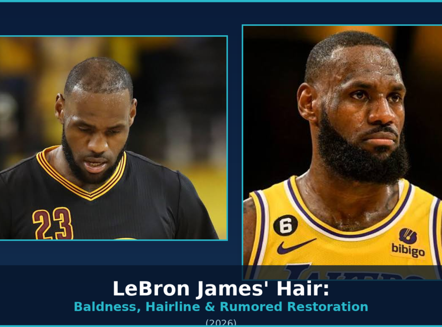 LeBron James Hair Transplant cover