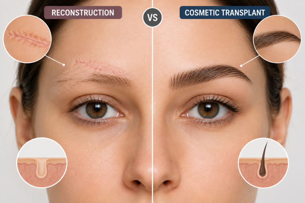 eyebrow reconstruction