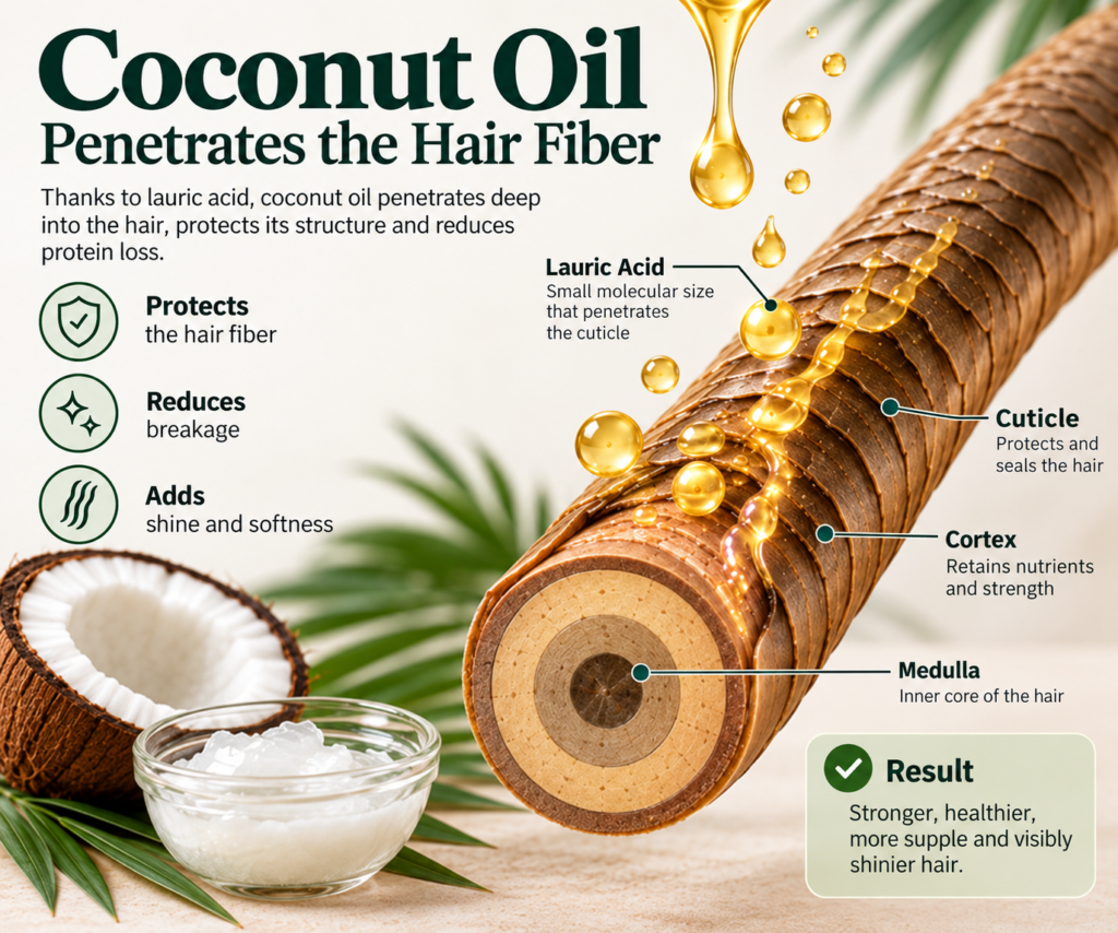 Coconut Oil for Hair
